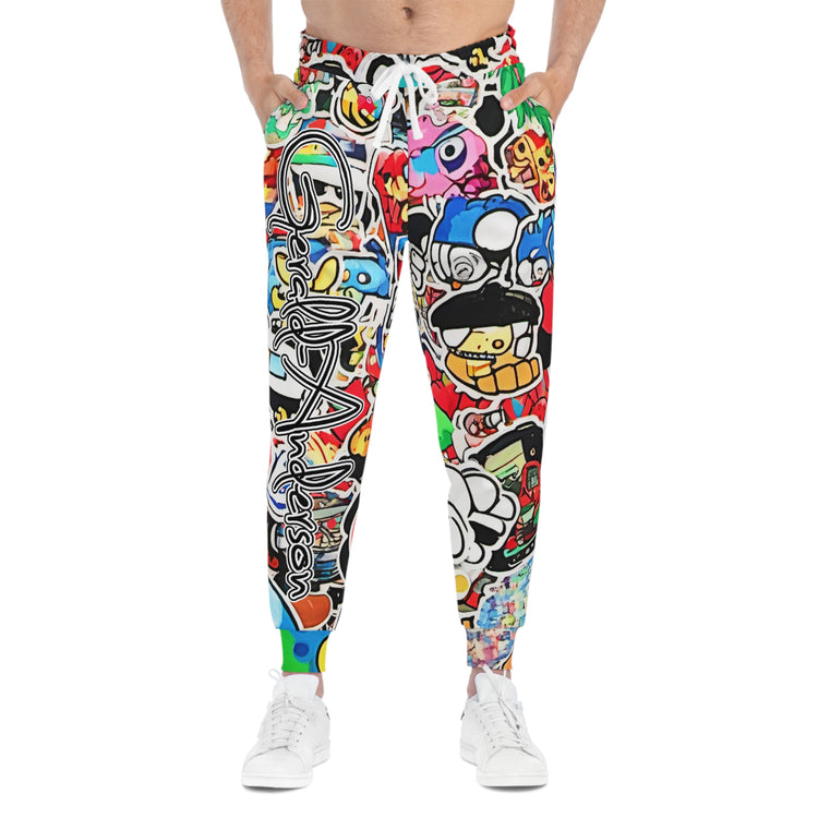Gerald-Anderson Sticker Bomb Collection Athletic Joggers