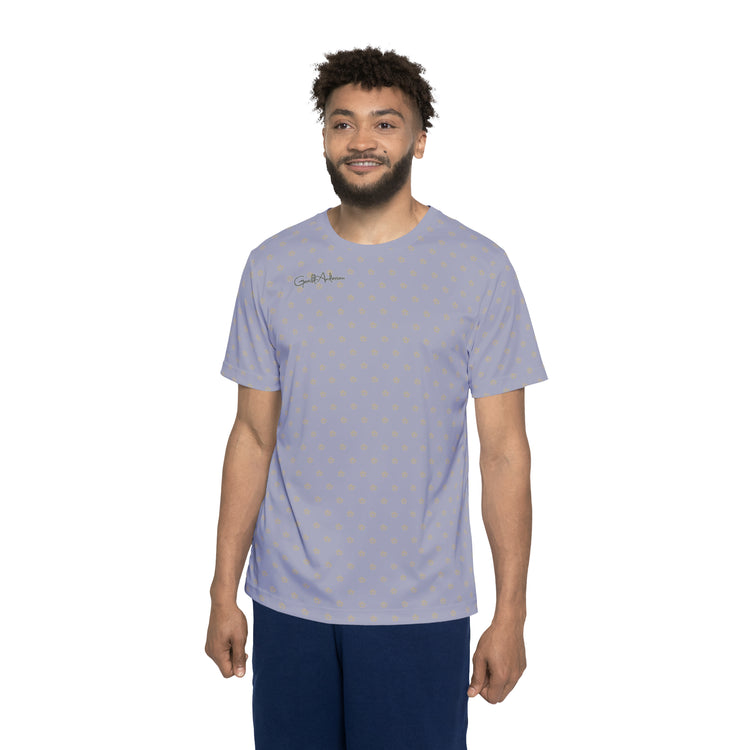 Gerald-Anderson Men's Casual Fit T-Shirt - Velvet Silver
