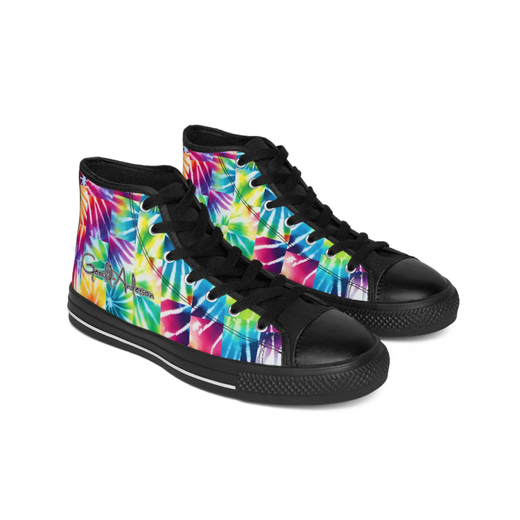 Gerald-Anderson Tie Dye Collection Women's Classic Sneakers