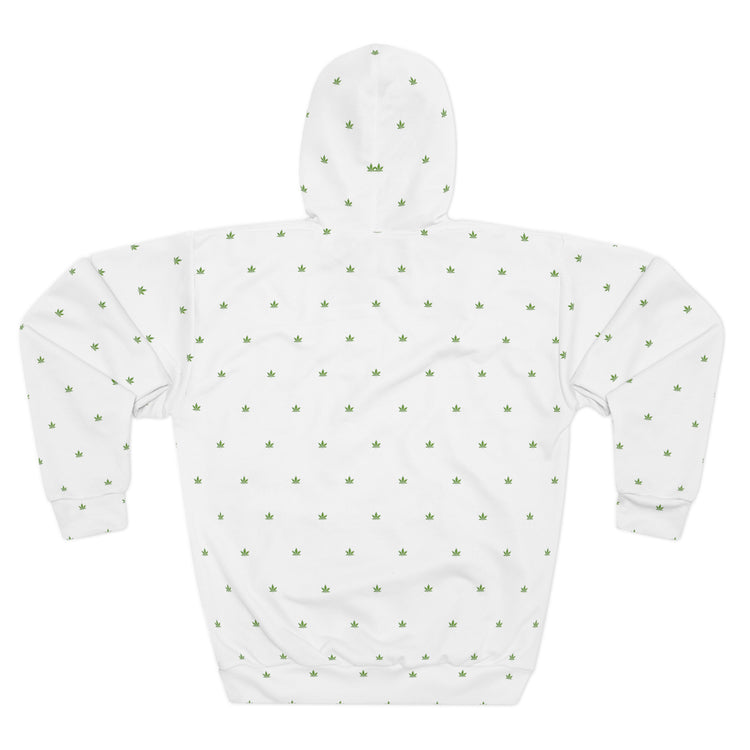 Gerald-Anderson Potent Petals Collection Pullover Hoodie - White