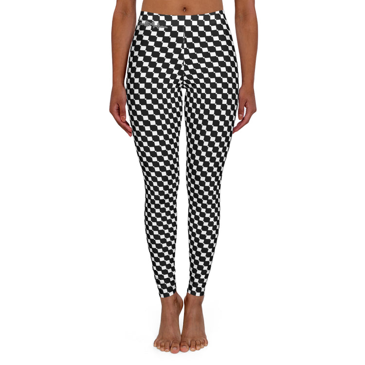 Gerald-Anderson Refined Luxury Collection Women's Spandex Leggings - White